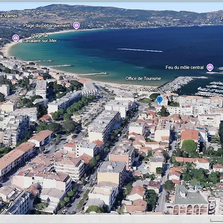 T2 Climatise Au Port De Avec Garage Prive - Fr-1-100-365 Cavalaire-sur-Mer